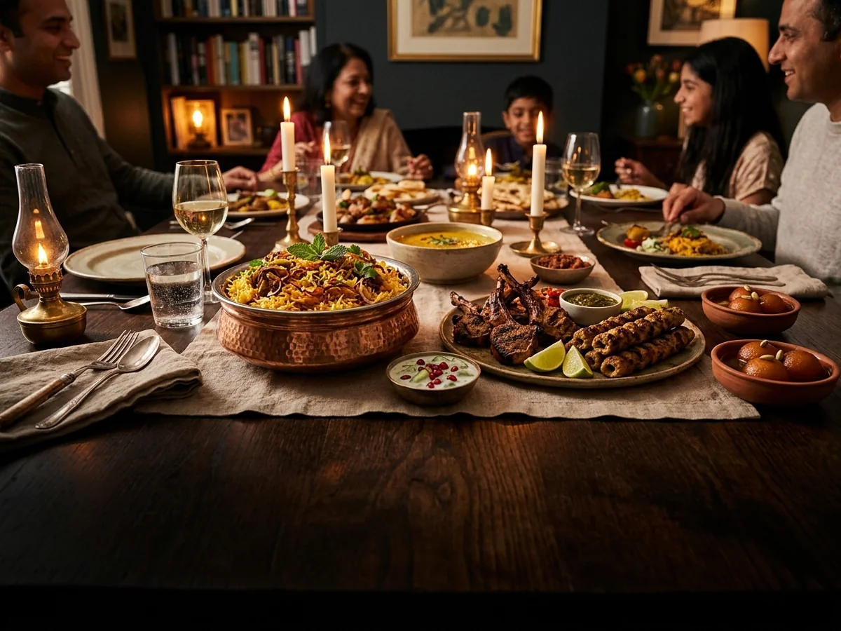 South Asian Celebration Menu